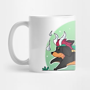 dachshund - Dragon Mug